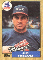 1987 Topps Baseball Cards      318     Jim Fregosi MG